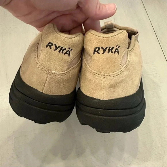 Ryka Tan Suede Cascade Roamer Low Cut Slip On Shoes with Scotch Gard Sz 10 GUC - Picture 8 of 9